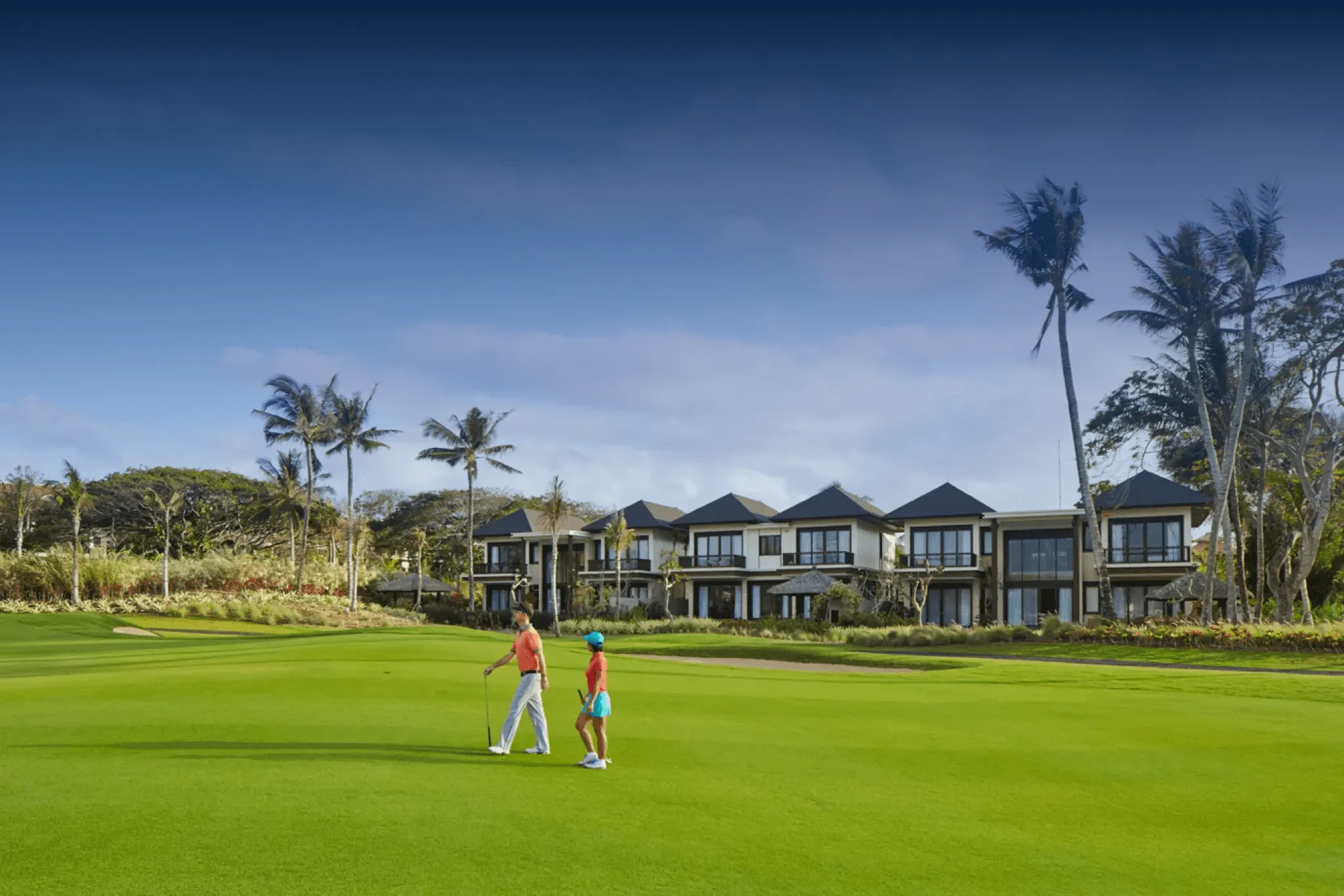 Golf course in Bali